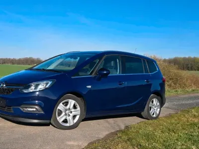 Gebraucht Opel Zafira 125 PS (91 kW) 2017 Blau Van / Kleinbus