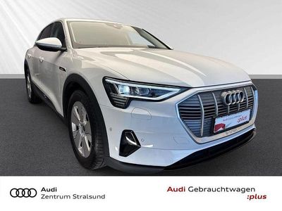 Gebraucht Audi e-tron Advanced Plus 300 kW (408 PS) 2023 Gletscherweiß metallic SUV