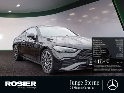 Brugt Mercedes CLE450 Premium 381 HK (280 kW) 2024 Sort Coupe