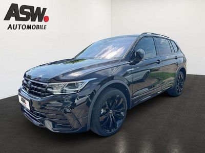 Schwarz Gebraucht 2025 VW Tiguan Allspace R-line SUV | 48.840 € (Teuer)