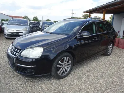 Gebraucht VW Golf VI Sportline 122 PS (89 kW) 2009 Schwarz Kleinwagen
