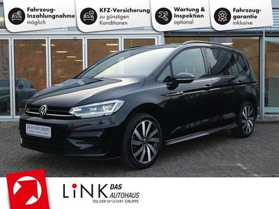 Gebraucht VW Touran R-line 150 PS (110 kW) 2022 Schwarz Van / Kleinbus