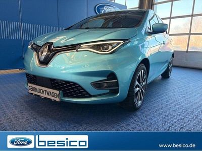Celadon blue metallic (blau) Gebraucht 2021 Renault Zoe Intens Kleinwagen | 15.290 € (Etwas zu teuer)