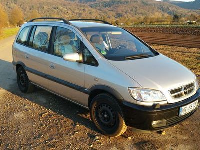 Gebraucht Opel Zafira Elegance 170 PS (125 kW) 2003 Silber Van / Kleinbus