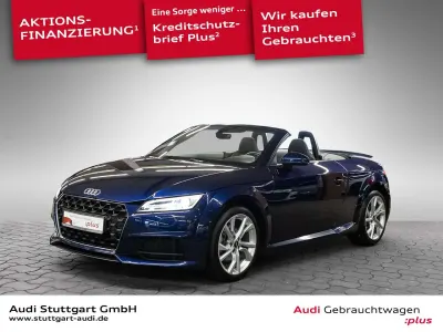 Gebraucht Audi TT 197 PS (144 kW) 2021 Navarrablau metallic/verdeck s Cabrio