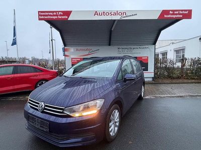 Gebraucht VW Touran Comfortline 150 PS (110 kW) 2019 Blau Van / Kleinbus