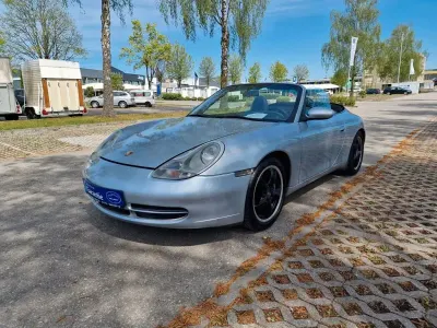 Usata Porsche 911 Carrera Cabriolet 300 CV (220 kW) 1999 Argento Cabrio