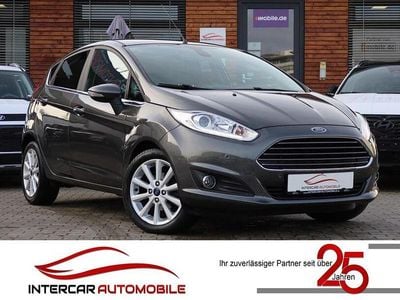 Magneticgrau (metallic) Gebraucht 2016 Ford Fiesta Titanium Limousine | 9.590 € (Fairer Preis)