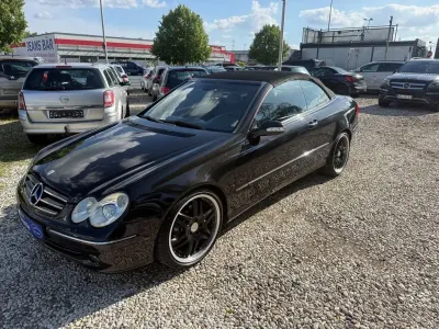 Gebraucht Mercedes CLK320 Avantgarde 218 PS (160 kW) 2003 Schwarz Cabrio