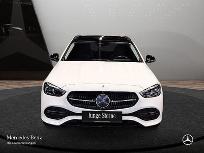 Gebraucht Mercedes C220 Night 200 PS (147 kW) 2023 Weiß Limousine