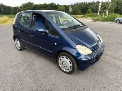 Gebraucht Mercedes A160 Elegance 102 PS (75 kW) 2002 Blau Kleinwagen