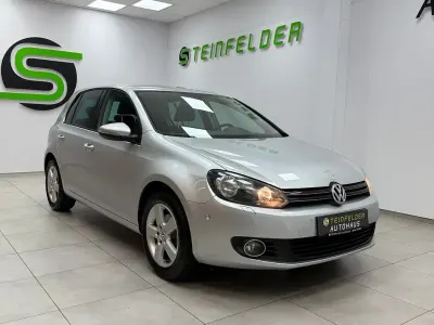 Gebraucht VW Golf VI Team 80 PS (58 kW) 2010 Silber Kleinwagen