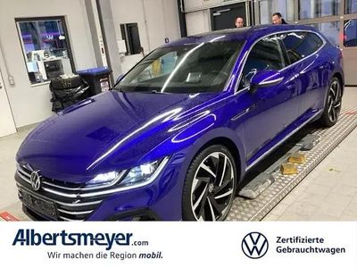 Blau Gebraucht 2021 VW Arteon R-line Kombi | 35.998 € (Etwas zu teuer)