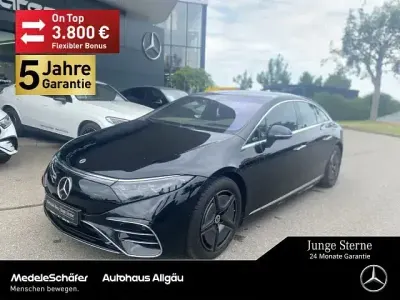 Gebraucht Mercedes EQS580 AMG Line Premium Plus 384 kW (523 PS) 2023 Lack obsidianschwarz Limousine