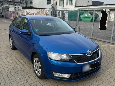 Brugt Skoda Rapid 90 HK (66 kW) 2016 Blå Hatchback