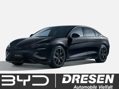 Uusi BYD Seal Design 230 kW (313 HP) 2026 Musta Sedan