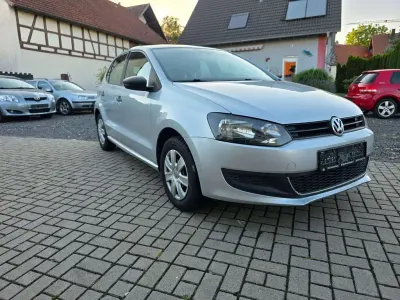 Gebraucht VW Polo Trendline 60 PS (44 kW) 2009 Silber Kleinwagen