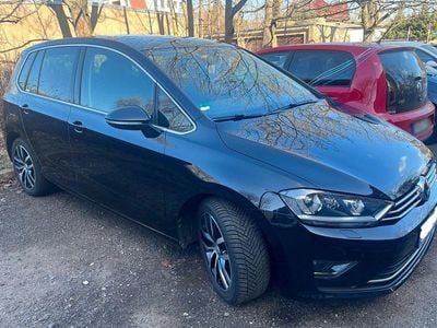 Gebraucht VW Golf Sportsvan 150 PS (110 kW) 2017 Schwarz Van / Kleinbus