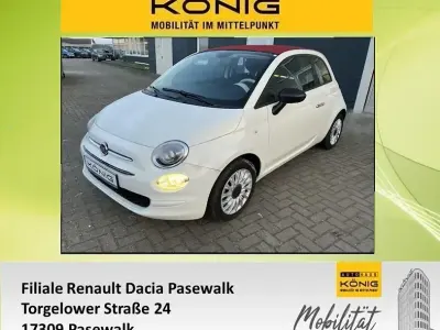 Gebraucht Fiat 500C 69 PS (50 kW) 2023 Gelato weiß Cabrio