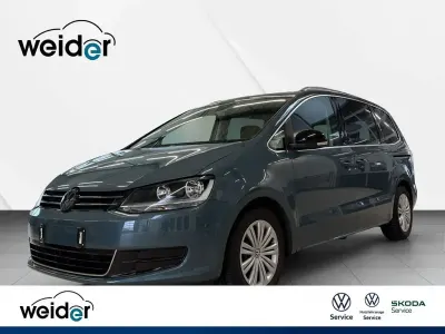 Gebraucht VW Sharan IQ Drive 150 PS (110 kW) 2019 Blau Van / Kleinbus