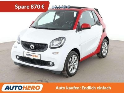 Second-hand Smart ForTwo Cabrio Basis 90 CP (66 kW) 2018 Alb Cabrio
