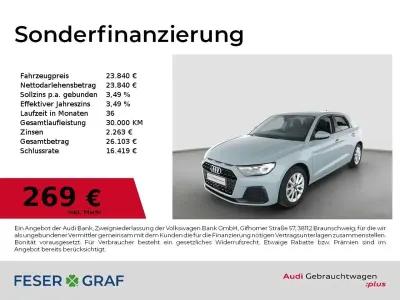 Gebraucht Audi A1 Sportback Advanced 116 PS (85 kW) 2025 Pfeilgrauperleffekt Kleinwagen