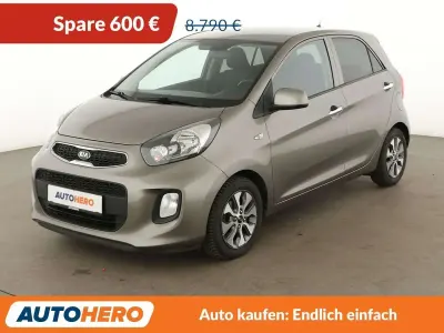 Gebraucht Kia Picanto 65 PS (47 kW) 2016 Grau Kleinwagen