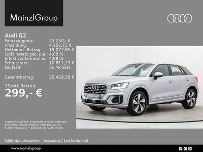 Gebraucht Audi Q2 Design 150 PS (110 kW) 2020 Florettsilber metallic (metallic) SUV