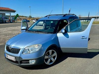 Gebraucht Skoda Roomster 105 PS (77 kW) 2008 Blau Van / Kleinbus