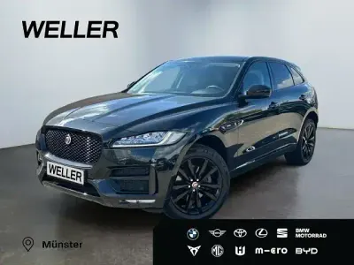 Używany Jaguar F-Pace R-Sport 300 KM (220 kW) 2018 Czarny SUV