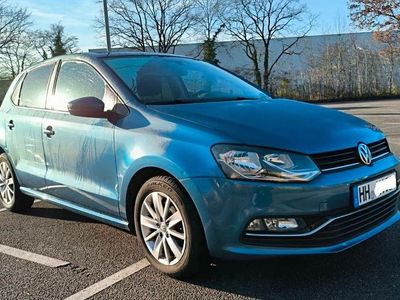 Gebraucht VW Polo Highline 110 PS (80 kW) 2016 Blau Kleinwagen