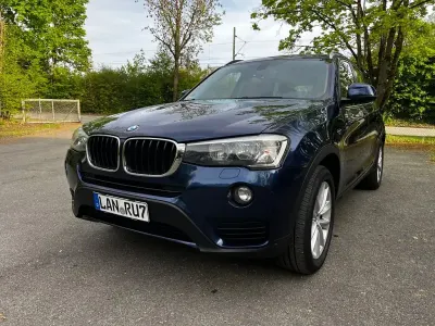 Second-hand BMW X3 xLine 190 CP (139 kW) 2014 Albastru SUV