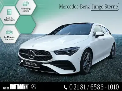 Gebraucht Mercedes CLA250e Shooting Brake AMG 224 PS (164 kW) 2024 Weiß Kombi