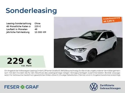 Käytetty VW Polo Style 95 HP (69 kW) 2022 Valkoinen Viistoperä