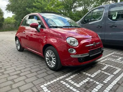 Używany Fiat 500C 69 KM (50 kW) 2015 Czerwony Kabriolet