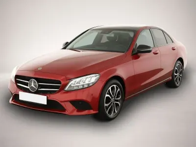Gebraucht Mercedes C200 Avantgarde 197 PS (144 kW) 2020 Rot Limousine