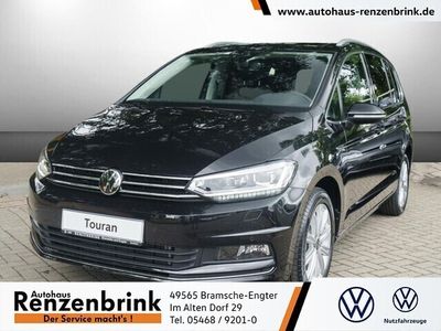 Gebraucht VW Touran Highline 150 PS (110 kW) 2022 Schwarz Van / Kleinbus