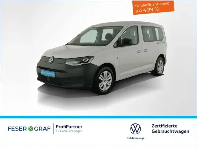 Gebraucht VW Caddy Basis 122 PS (89 kW) 2023 Weiß Van / Kleinbus