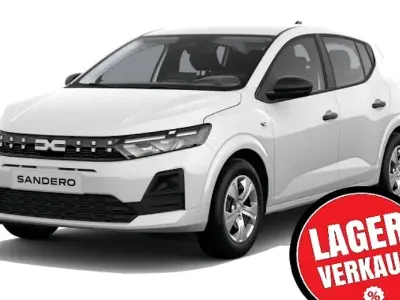 Neu Dacia Sandero Essentiel 67 PS (49 kW) 2026 Weiß Limousine