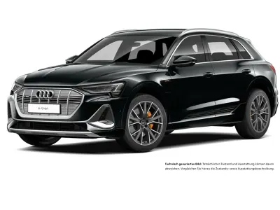 Gebraucht Audi e-tron S-Line 300 kW (408 PS) 2023 Schwarz SUV