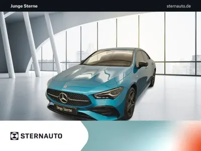 Gebraucht Mercedes CLA250e Advanced Plus 163 PS (119 kW) 2025 Lack hyperblau Coupé