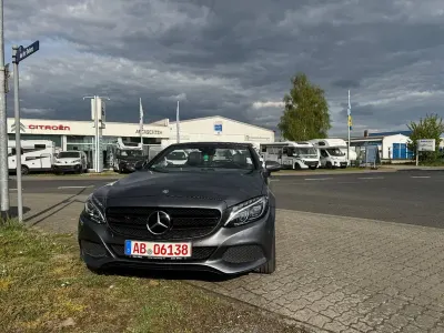 Occasion Mercedes C200 184 ch (135 kW) 2017 Gris Cabriolet