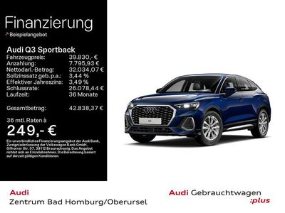 Navarrablau metallic Gebraucht 2025 Audi Q3 S-Line SUV | 39.830 € (Guter Preis)