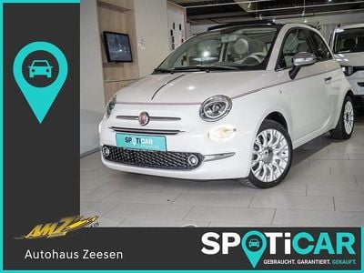 Gebraucht Fiat 500C Lounge 105 PS (77 kW) 2018 Ghiaccio weiß (metallic) Cabrio