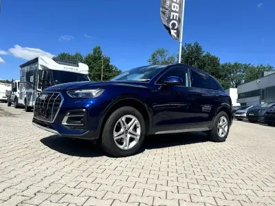 Gebraucht Audi Q5 Advanced Plus 204 PS (150 kW) 2022 Navarrablau metallic SUV