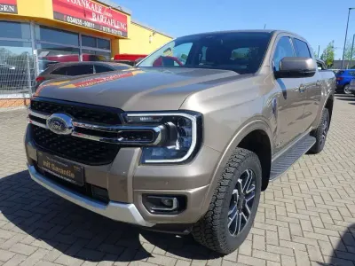 Brugt Ford Ranger Limited 170 HK (125 kW) 2023 Sølv Pickup / Ladvogn