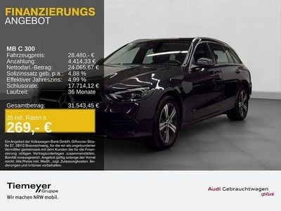 Gebraucht Mercedes C300e Avantgarde 313 PS (230 kW) 2022 Grau Limousine