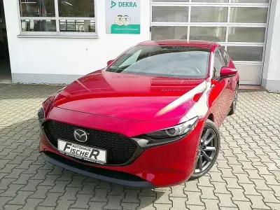 Gebraucht Mazda 3 Selection 186 PS (136 kW) 2023 Rot Limousine