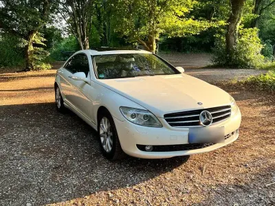 Gebraucht Mercedes CL500 388 PS (285 kW) 2007 Weiß Coupé