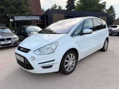 Gebraucht Ford S-MAX Titanium 140 PS (102 kW) 2014 Weiß Van / Kleinbus